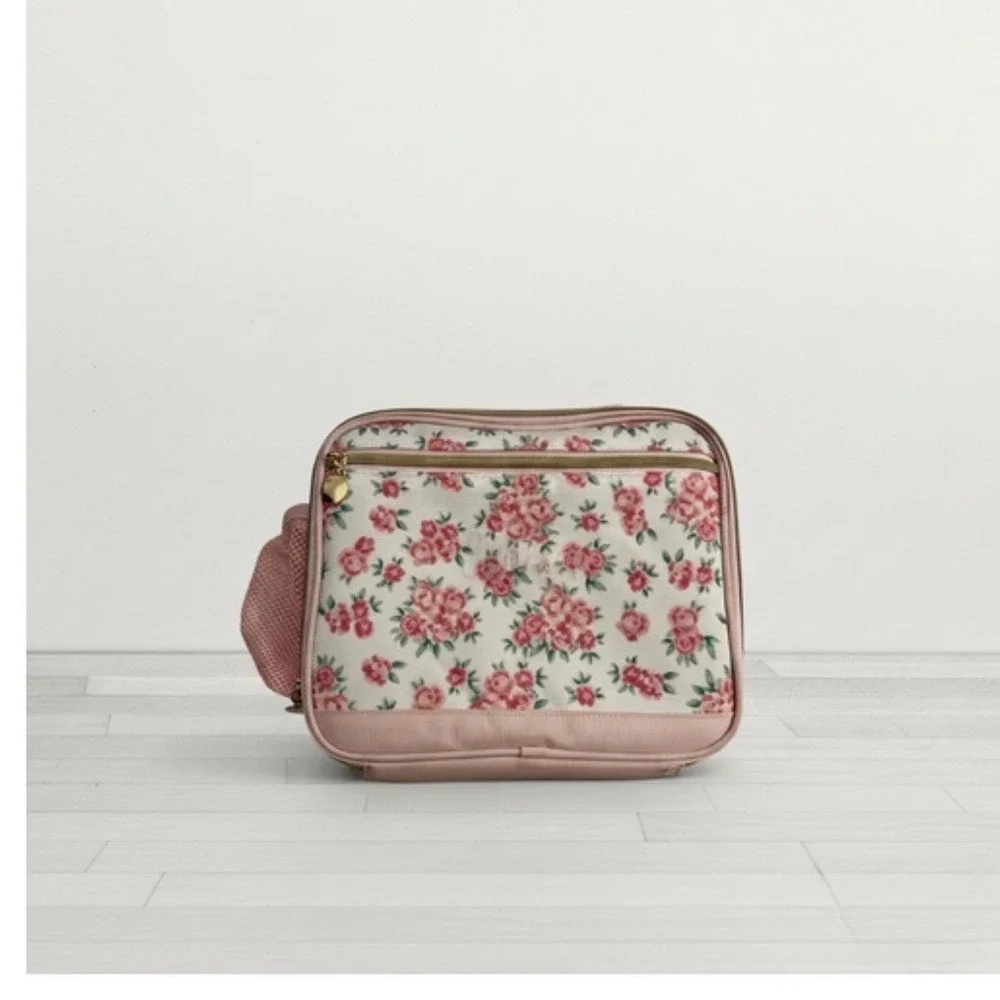 Pottery Barn LoveShackFancy Antoinette Floral Cold Pack Lunch Box Pink